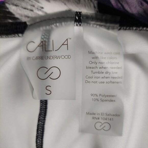 Calia By Carrie Underwood Leggings Womens Small‎ Floral Gym Workout Run Active - Picture 5 of 7